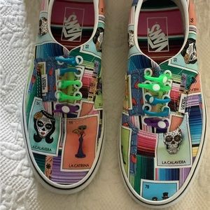 Vans Loteria Era Multicolor Patchwork Sneakers Skate Shoes 
womens 8 
men’s 6.5